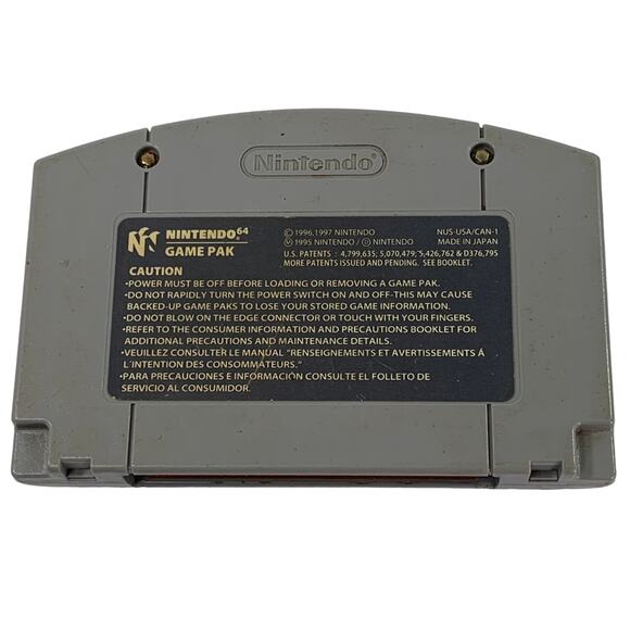 Nintendo The Legend of Zelda Ocarina of Time NUS CZLE USA N64 Game Grey - Picture 2 of 2